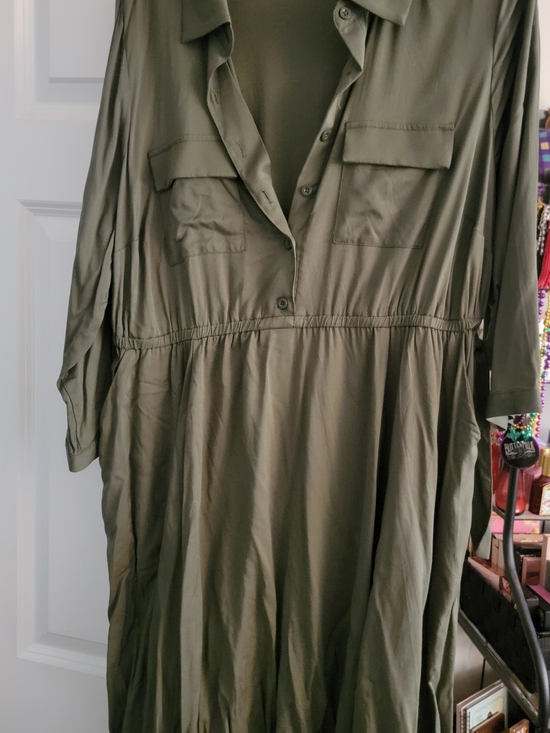 torrid Dresses & Skirts - torrid Olive Green Dress